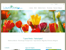 Tablet Screenshot of lauradoria.com